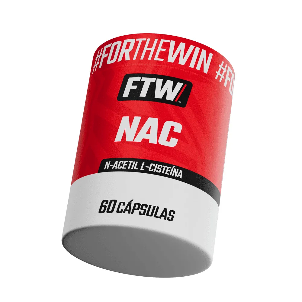 FTW Nac (N Acetil L Cisteína) Pote 60 cápsulas em Oferta na Shopee