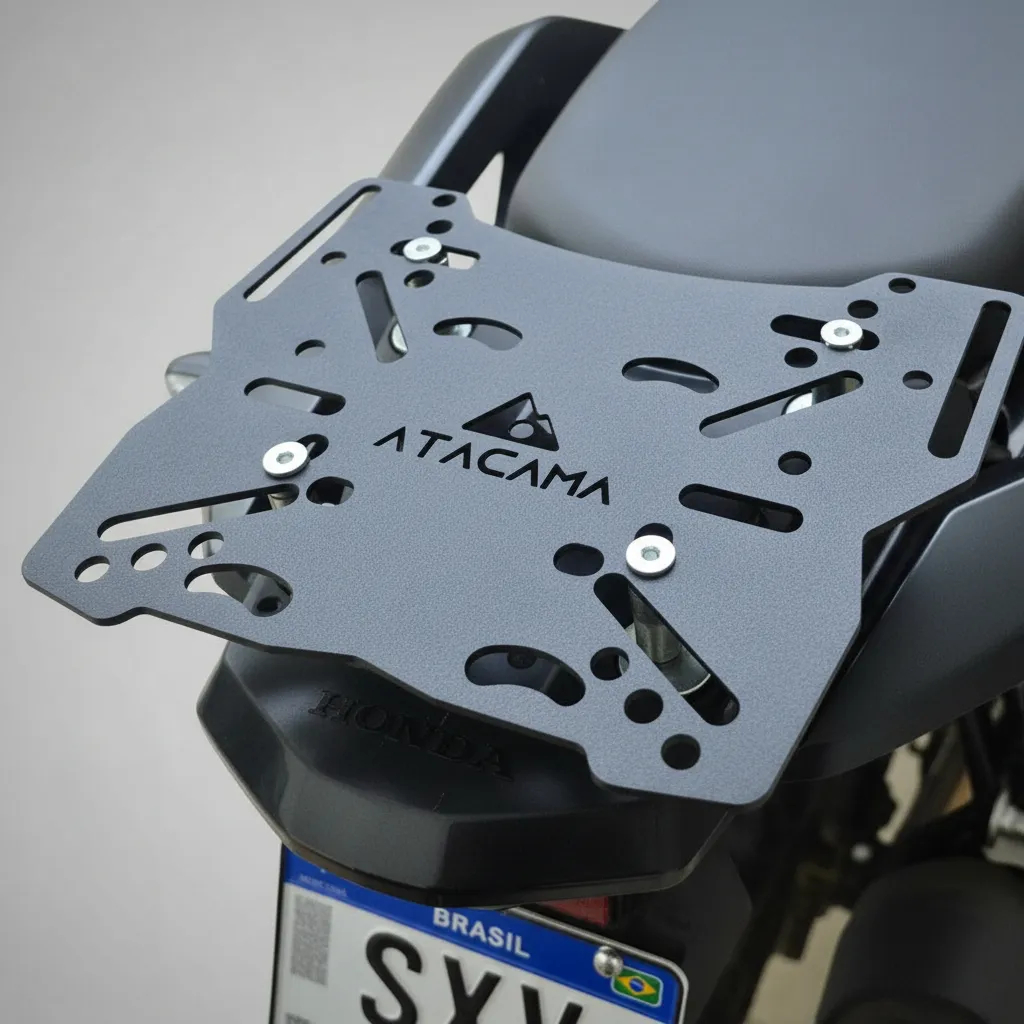 Chapa Suporte Base Bau Xre190 2025 2026 Bros 160 Crosser 150 2024 Crosser 150 XRE300 Sahara 2024 2023 2022 em Oferta na Shopee