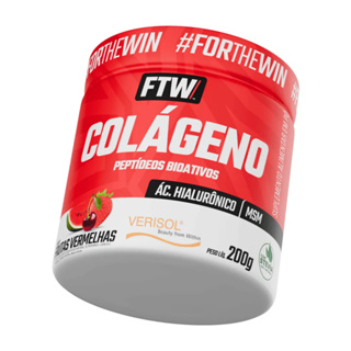 FTW Colágeno Verisol® 200g – Frutas Vermelhas | Peptídeos Bioativos em Oferta na Shopee