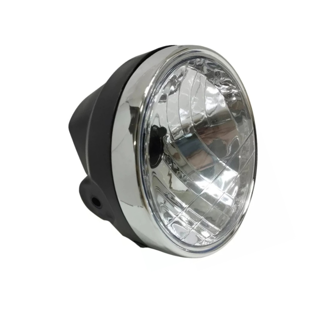 Farol Completo Aro Cromado CG 150 Titan Fan 2004 2005 2006 2007 2008 Sport 2004 2005 2006 2007 2008 em Oferta na Shopee