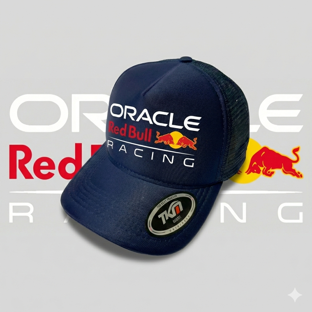 Boné Red Bull Racing 2026 Meia Tela Marinho ENVIO NO MESMO DIA 10H