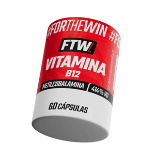 FTW Vitamina B12 60 Caps – Função Neurológica e Produção de Energ em Oferta na Shopee