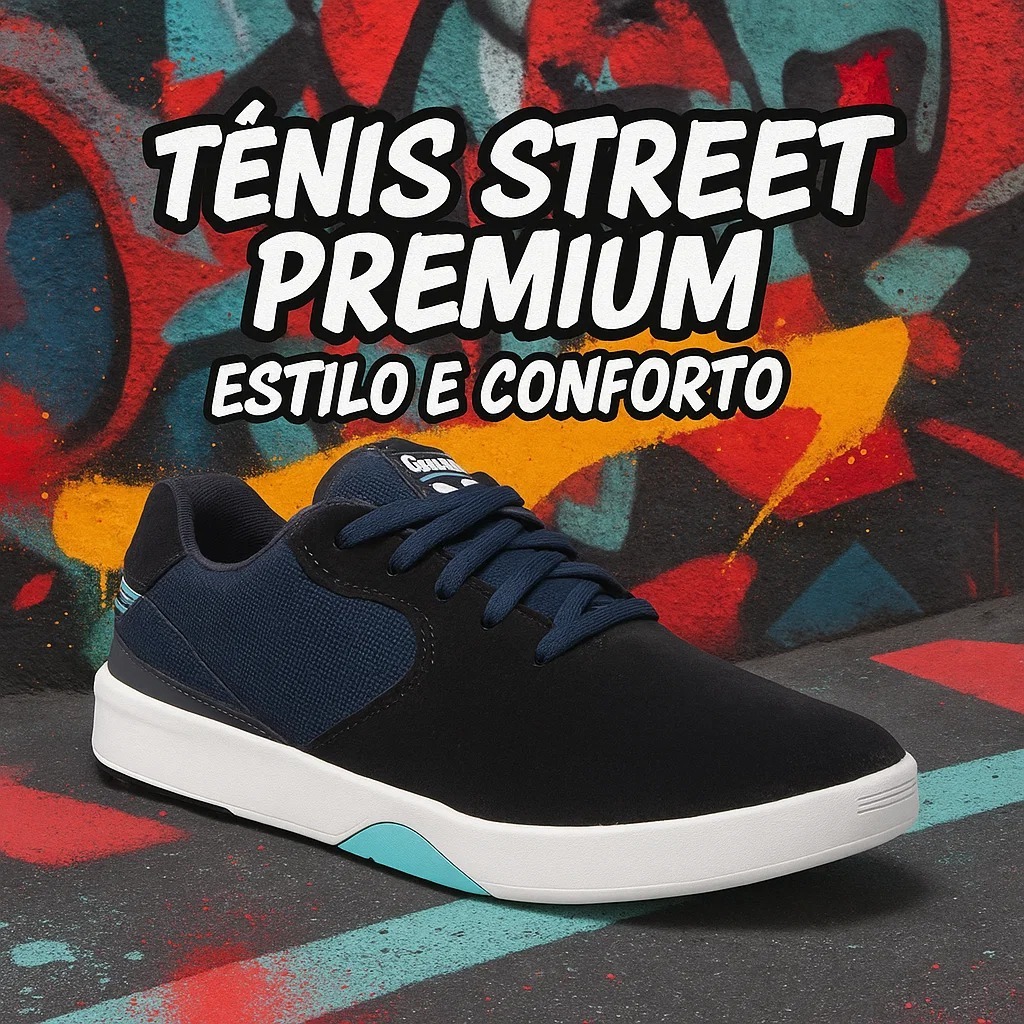 Tênis Masculino Casual Unissex Lançamento Confortável Estilo Urbano Para Uso Diário 37-43