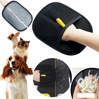 Luva Removedora de Pelos para Pets Animais Escova de Limpeza Cães e Gatos Retira Pelos Fácil em Oferta na Shopee