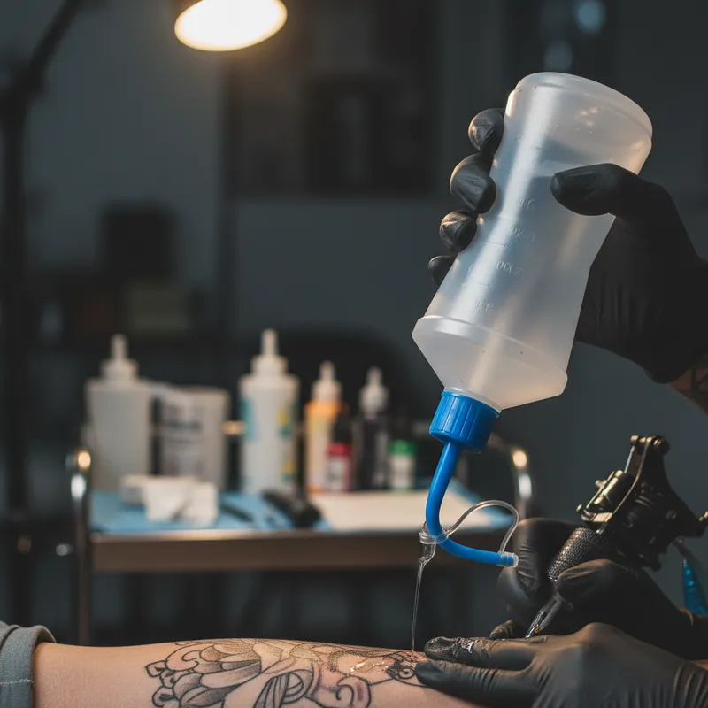 Almotolia 125ml JProlab Plástica Transparente profissionais da Tatuagem kits pisseta