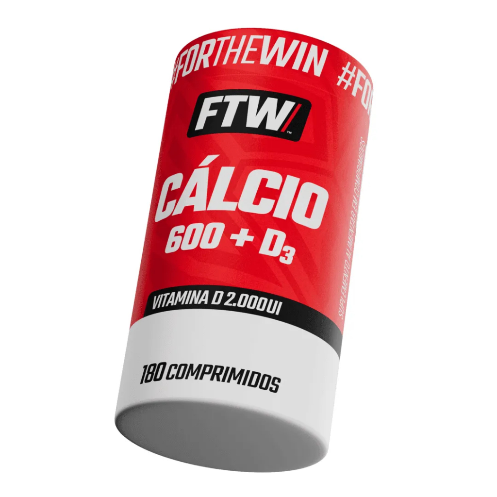 FTW Cálcio 600+D3 180 Cápsulas – Suporte Ósseo e Densidade Mineral em Oferta na Shopee