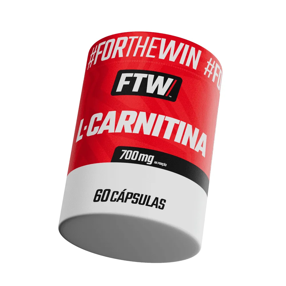 FTW L-Carnitina 700mg 60 Cáps – Suporte Metabólico e Produção de Energia em Oferta na Shopee