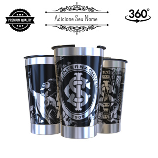 Copo Térmico Inter Personalizado a laser 360 Graus 473ML Mantém Quente ou Gelado Premium + Nome em Oferta na Shopee