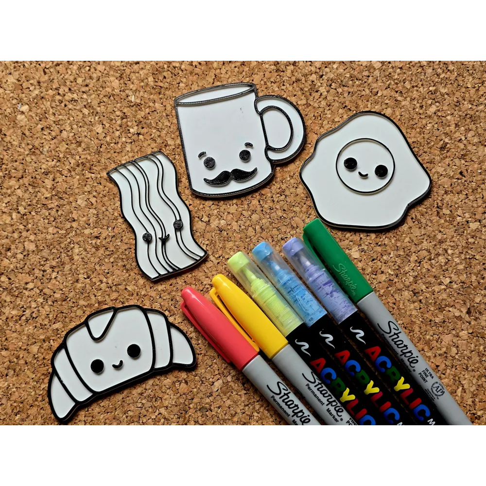 Café da Manhã Colorir Café Artesanato Ovo Bacon Faça Você Mesmo