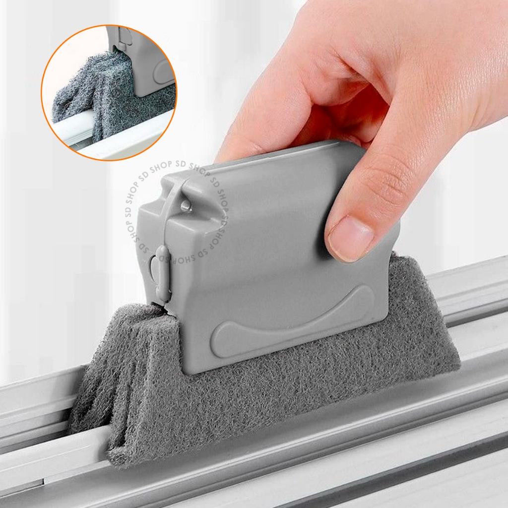 Limpador Janela 1 2 ou 3 Escova Multiuso Limpeza Cantos Janelas Fogão Cozinha Limpa Casa Microfibra