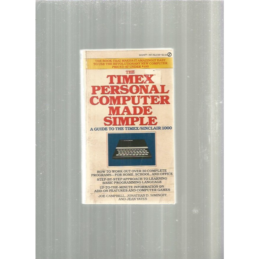 Livro: The Timex Personal Computer Made Simple