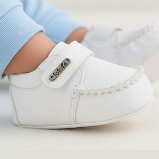 Sapatinho de Bebê Menino Confortável Mocassim com Velcro Primeiros Passos - 13 ao 17 em Oferta na Shopee