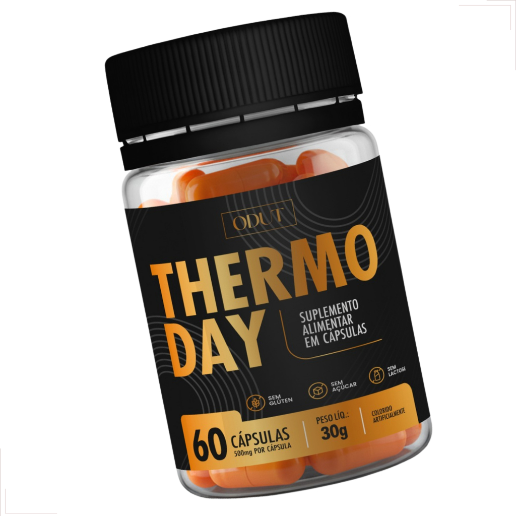 Thermo Day Suplemento Termogênico - Energia, Metabolismo Ativo e Controle do Peso Original