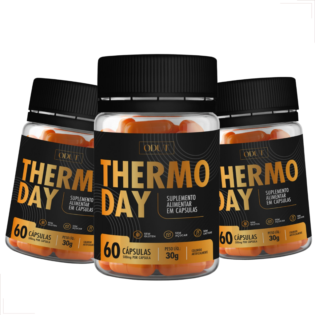 3x Termogenico Com Cafeina 60 Capsulas - PROMOÇÃO - Envio Imediato