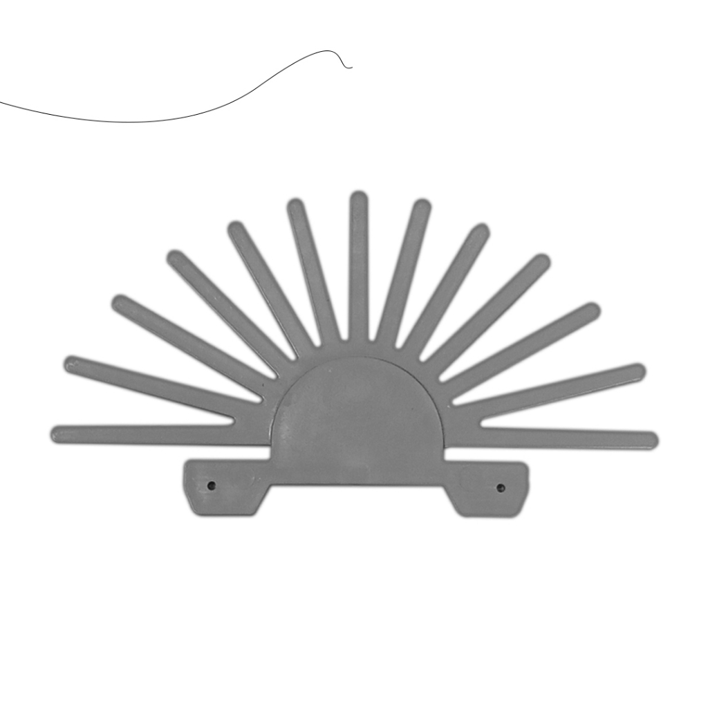 Kit C/60 Peças Cinza Passarinheira para Telhado Anti Pássaros Solução Segura Discreta e Durável Controle de Aves