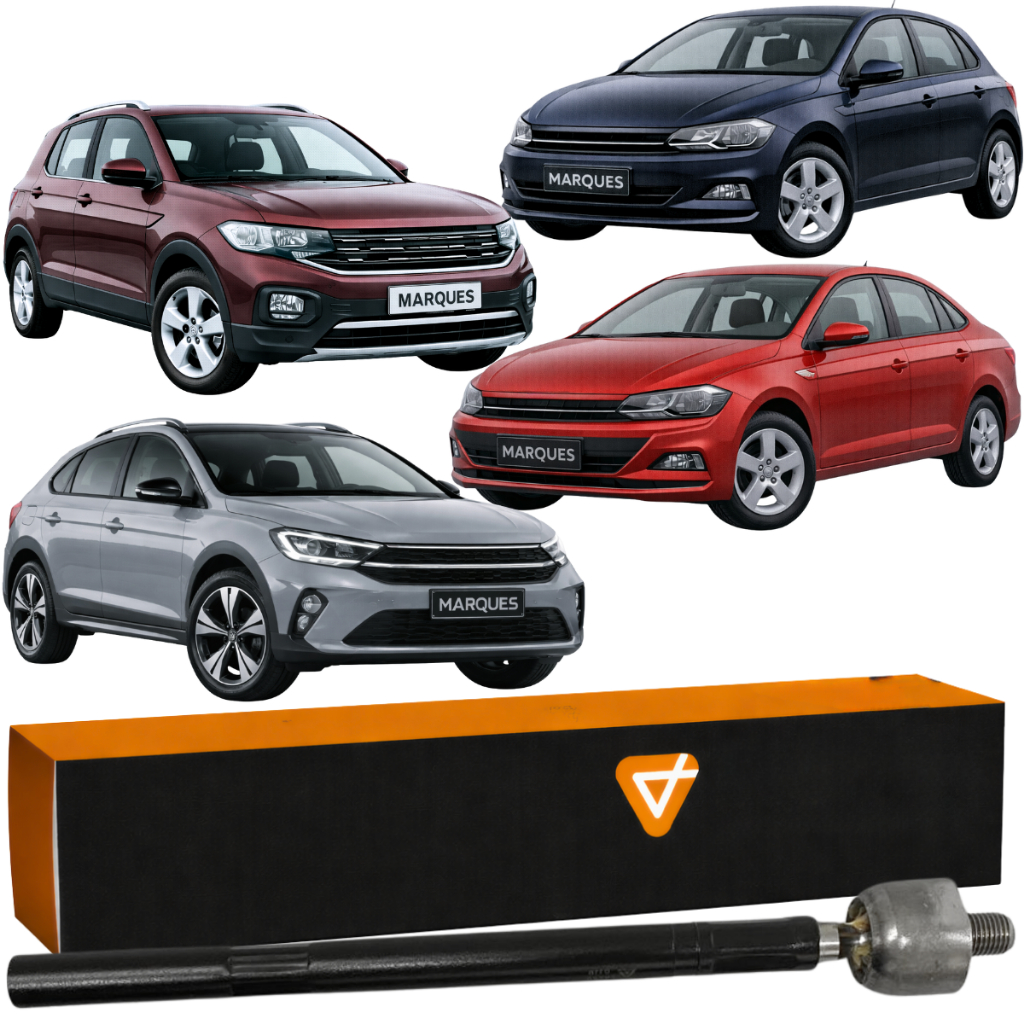 Barra Articulação Axial Viemar Vw Polo Nivus Virtus T-cross