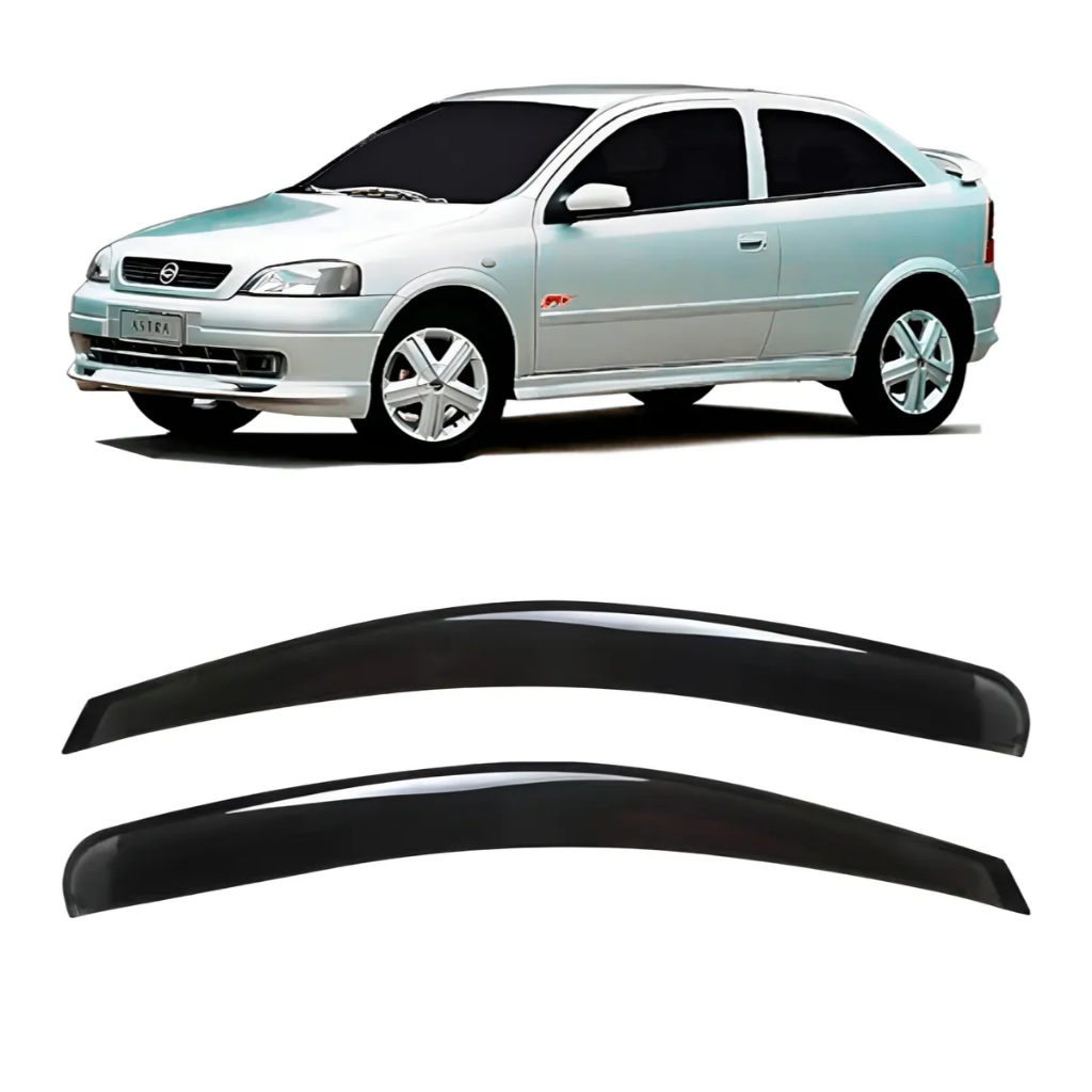 Defletor Calha de Chuva Astra Hatch 1999 a 2011 2 Portas
