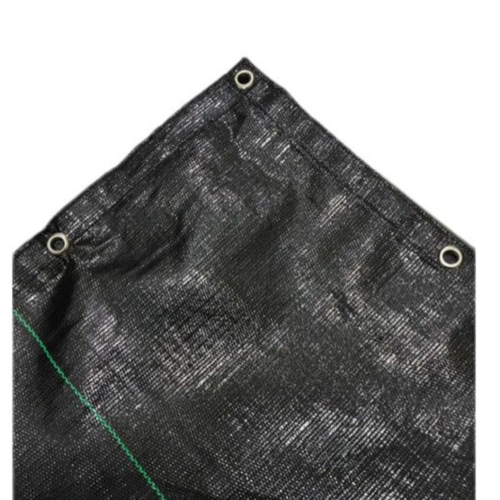 Rafia De Solo Preta 4x6m Polysolo Para Jardim Horta e Canteiro Manta De Proteção