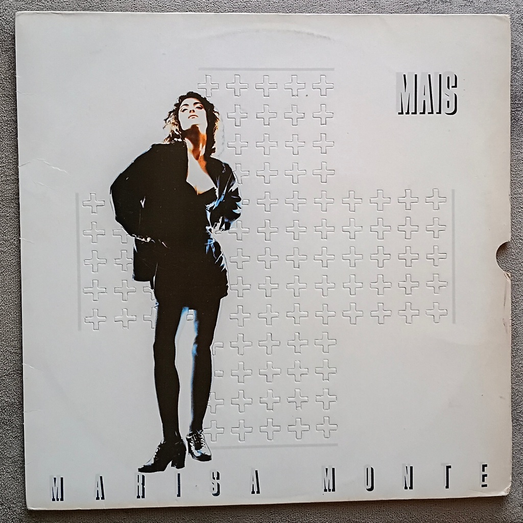 Lp Marisa Monte Mais com Postal oficial vinil e matéria de época 1991