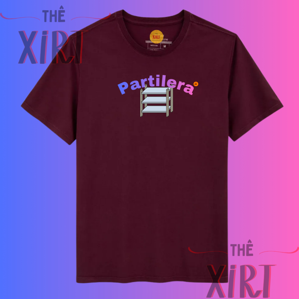 Camiseta Divertida The Xirt Meme Presente Repositor Estoquista "Partilera" Prateleira Algodão Ultra