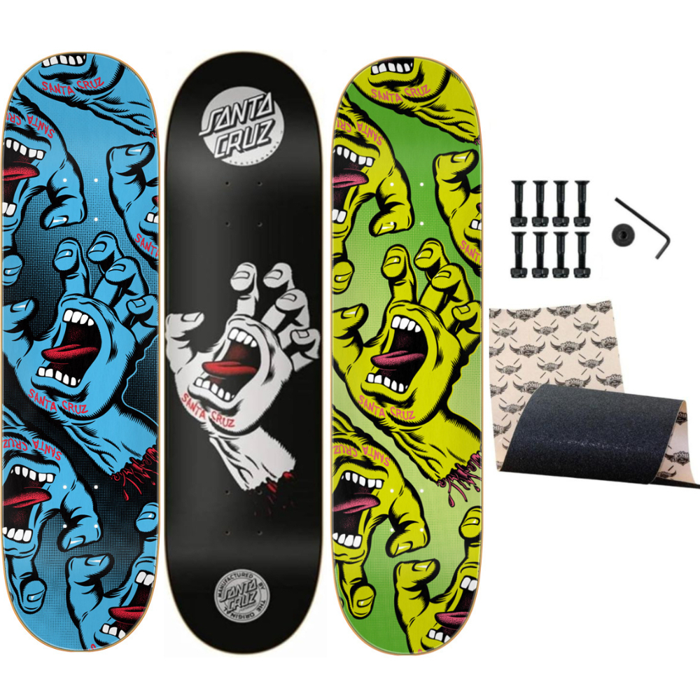 Shape Santa Cruz 8.25 Powerlyte Fibra + Lixa Jessup Emborrachada