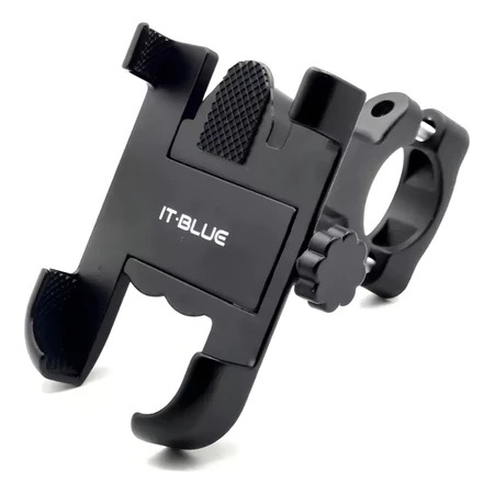 Suporte de celular para moto e bike liga de alumínio ajustável estável gira 360 graus em Oferta na Shopee