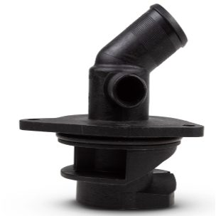 FLANGE COTOVELO CARCACA BOMBA AGUA CITROEN C3 1.4 8V 03/ PEUGEOT 206 1.4 206 SW 1.4 8V 03/ TODOS TU3JP MATERIAL PA66
