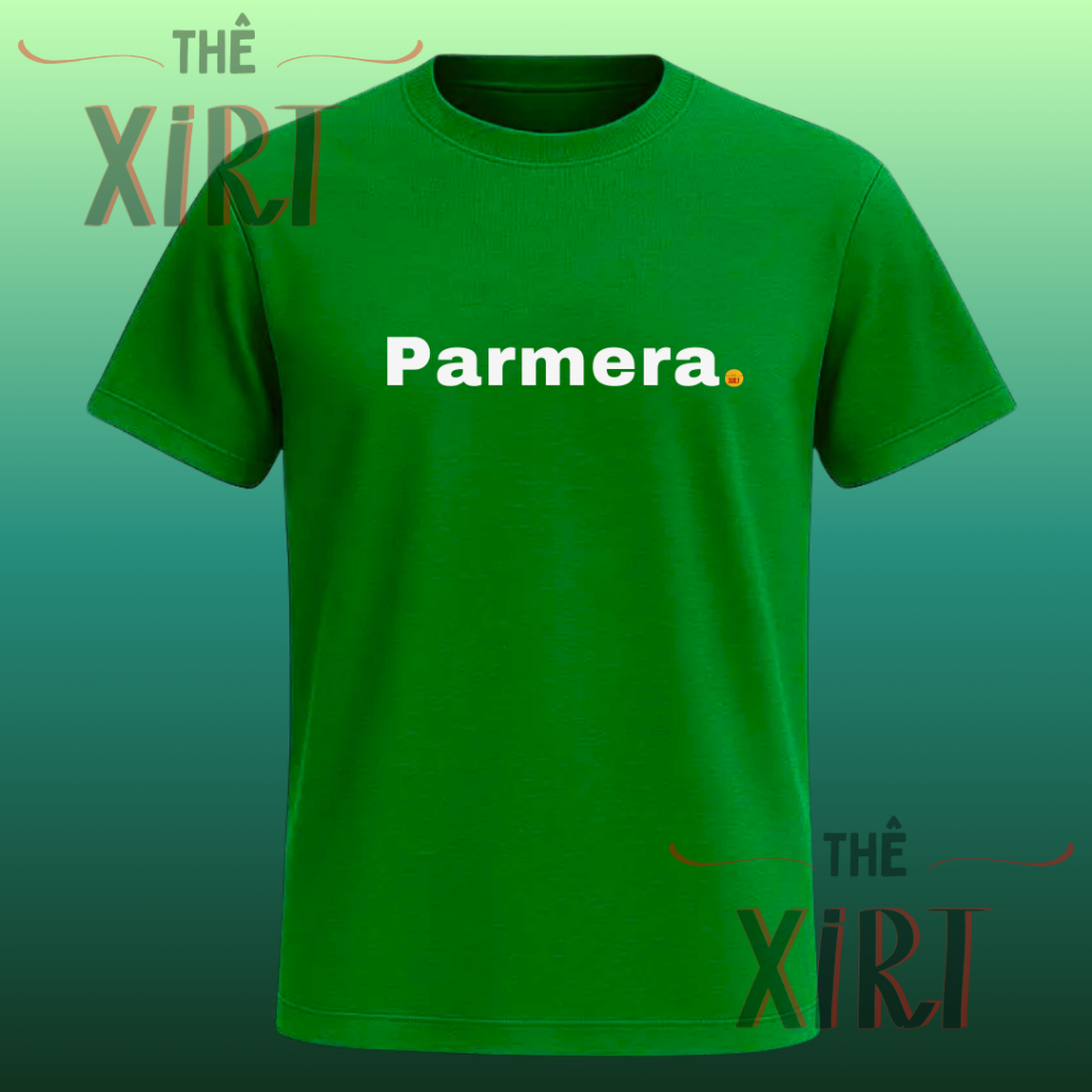 Camiseta Divertida Futebol Times The Xirt "Parmera" Palmeiras Várias Cores Algodão Premium