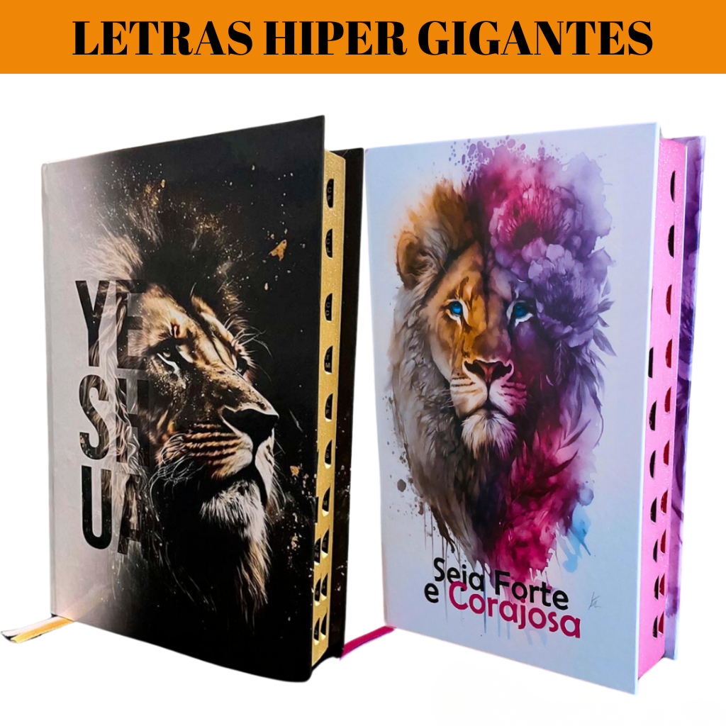 Kit 2 Bíblias Feminina Masculina Casal Almeida Revista Corrigida da Mulher do Homem e Harpa Cristã