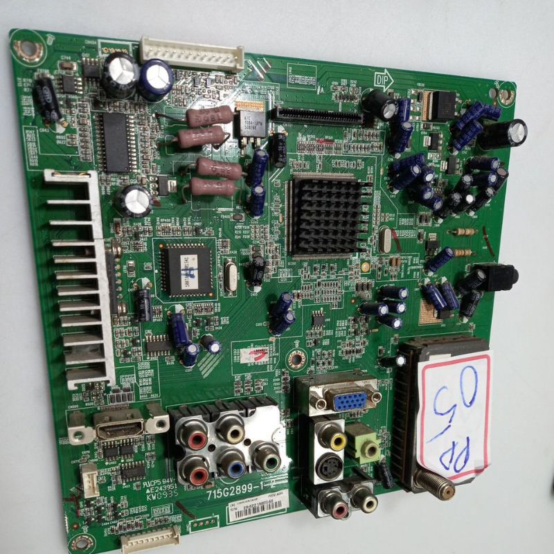 placa principal 715g2899-1-2 placa usada compatível com tv aoc modelo l26w831
