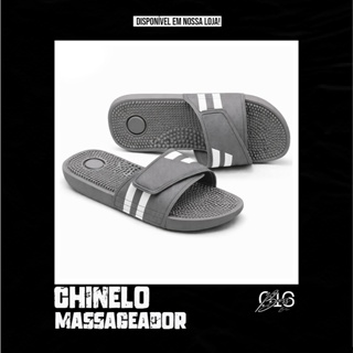Chinelo Massageador Slide Ajustável Conforto Premium Unissex [IMPERDÍVEL] em Oferta na Shopee