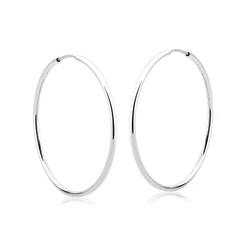 Brinco argola prata 925 mini redondo prata 925 14mm