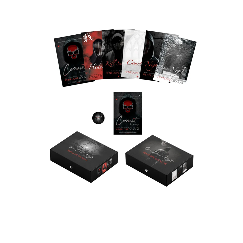 Box Colecionável Livros Série Devil's Night , Penelope Douglas , The Gift Box