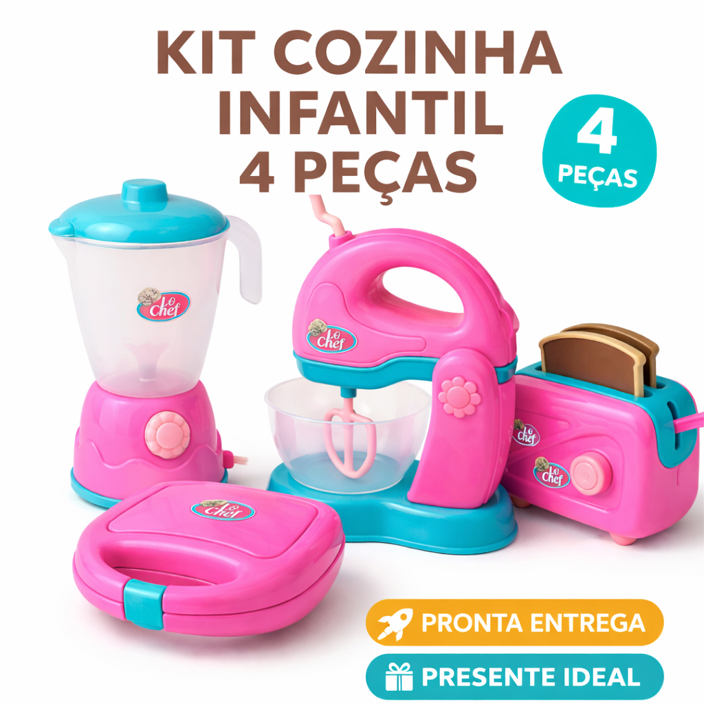 Cozinha Infantil Le Chef: Onde Comprar | BuscaProdutos