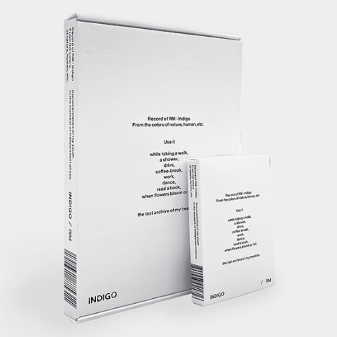 RM (BTS) 'Indigo' (Book Edition) E 'Indigo' (Weverse Albums ver.)