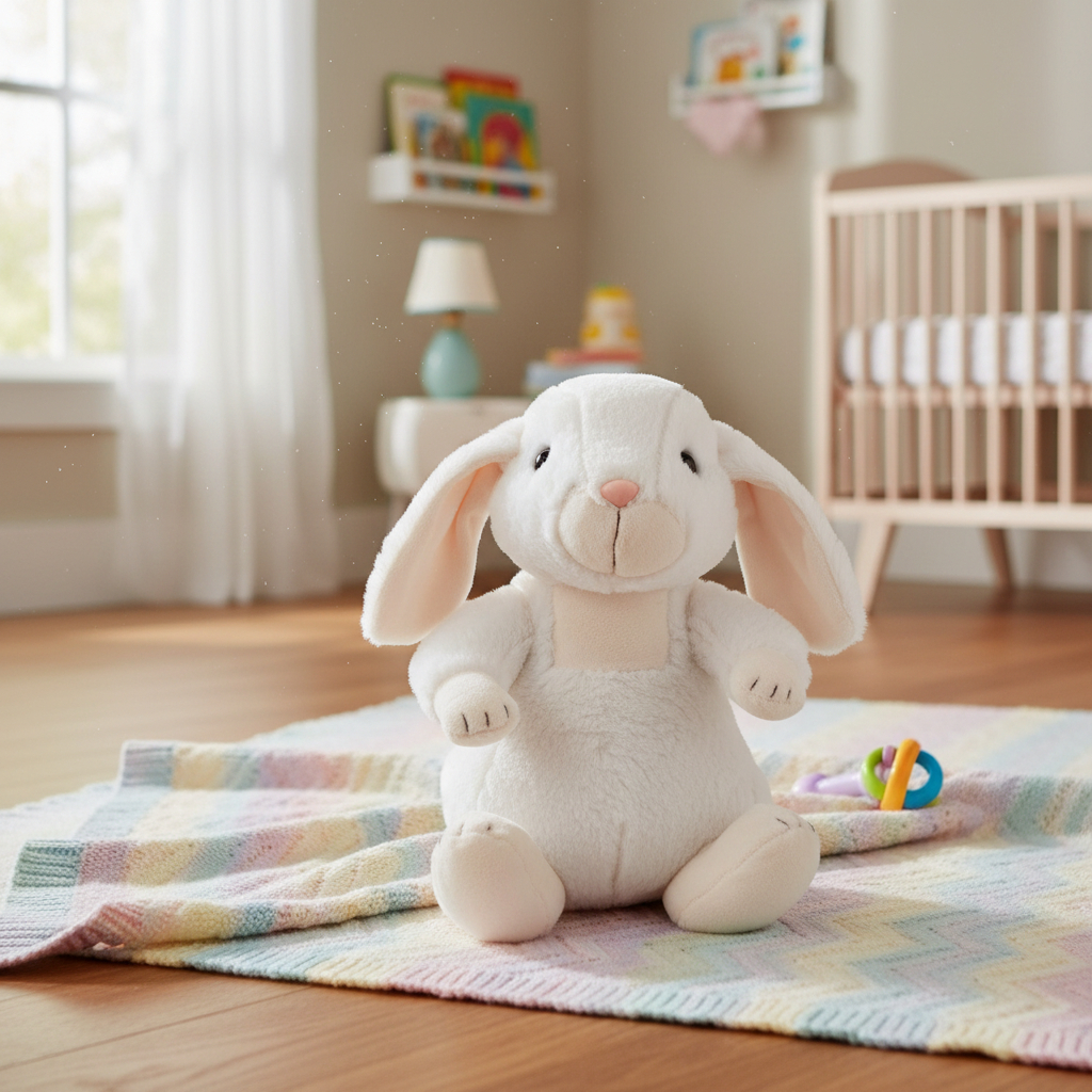 Coelho De Pelúcia Coelhinho Pascoa Gorducho 20cm Brinquedo Decorativo Antialérgico Ursinho Pelucia