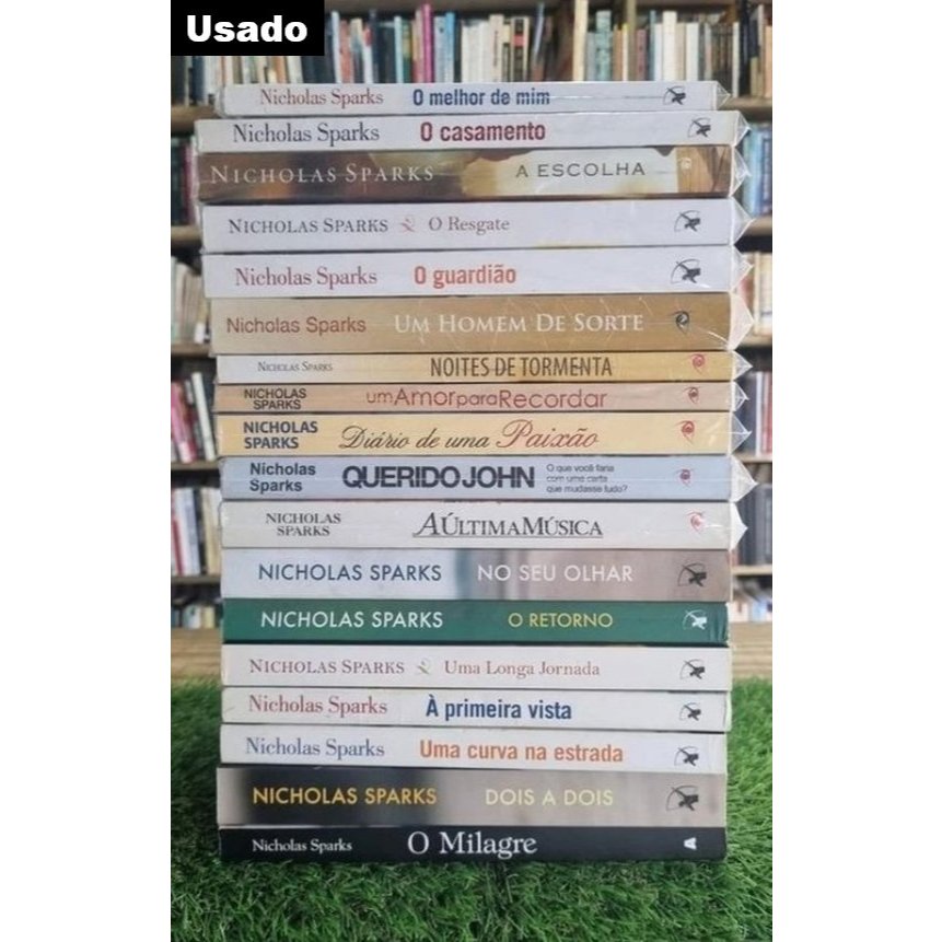 Livros de Nicholas Sparks - Titulos Diversos  - Literatura Estrangeira