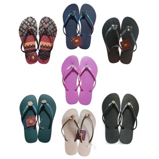 Havaianas Slim Tamanho 41/42 Original Chinelo Feminino com Pingente em Oferta na Shopee
