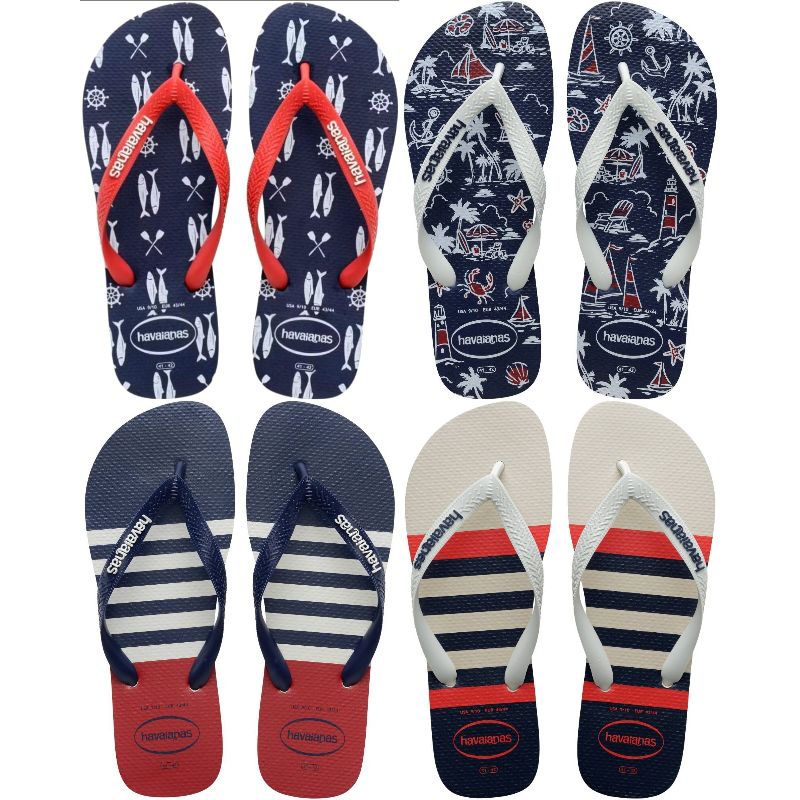 Chinelo Havaianas Top Nautical Original Confortável Masculino e Feminino Envio Rápido em Oferta na Shopee