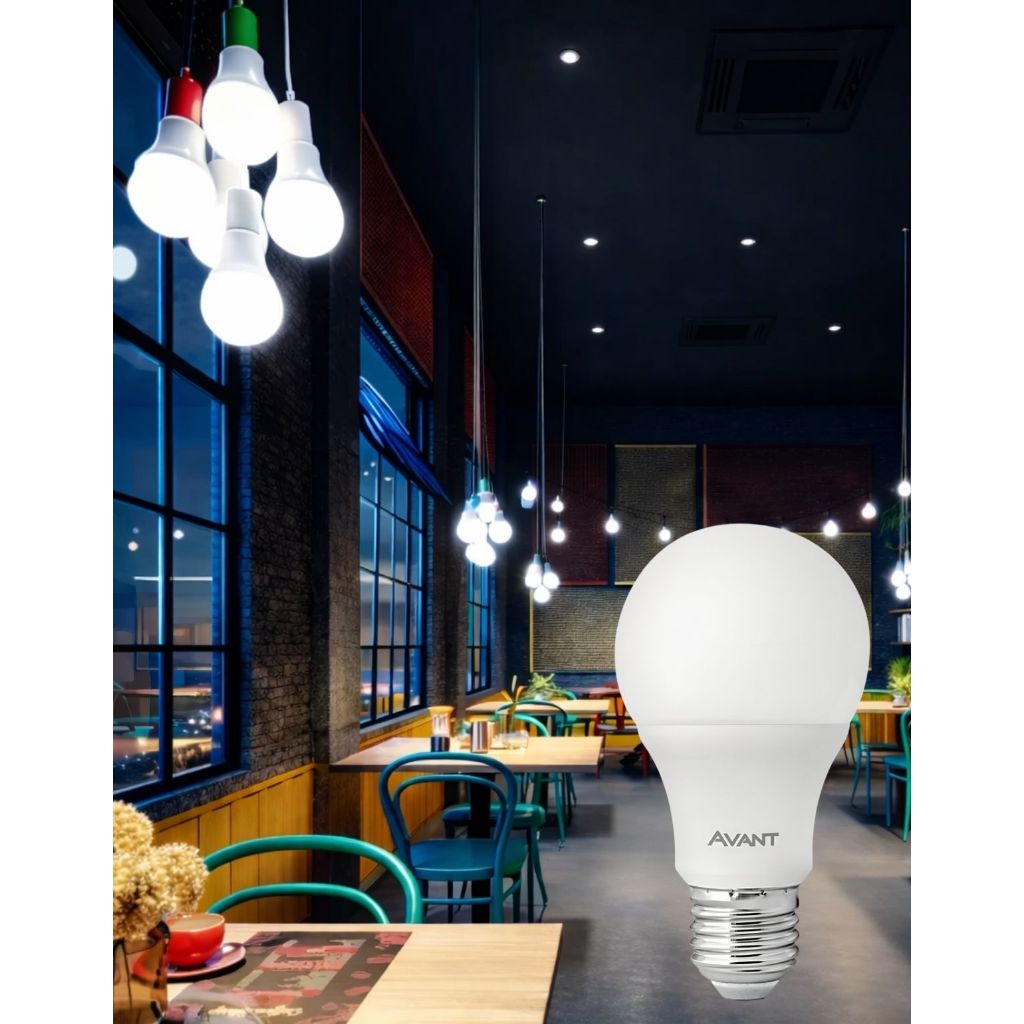 Kit 7 Lâmpadas Led 12w Bulbo 6500k Branco-frio Avant 127/220v Branco-frio