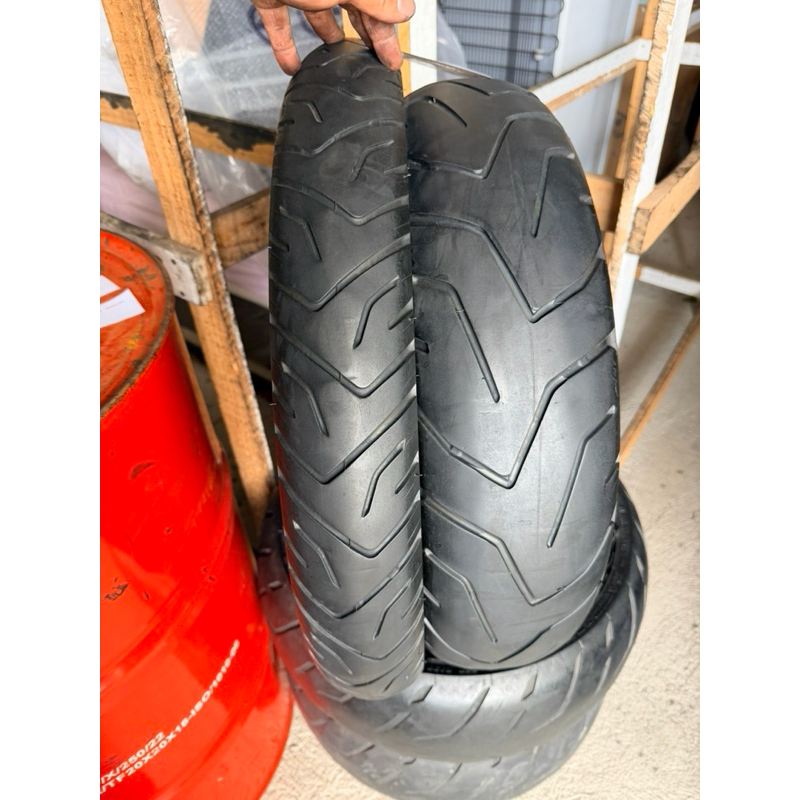 pneus 90/90/21 e 150/70/17 Bridgestone usados f800 Falcon xt660