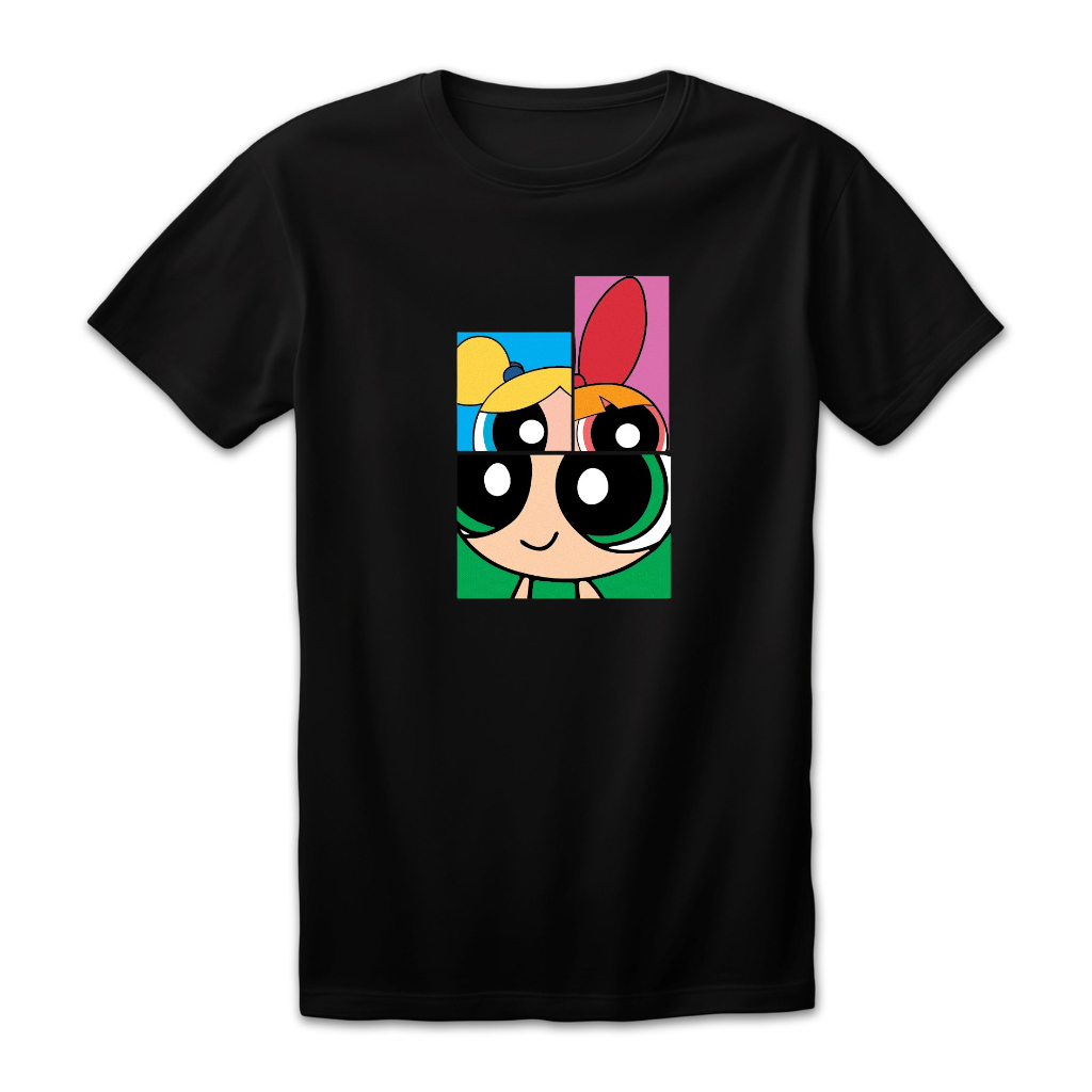 Camiseta Feminina Estampa TRIO MENINAS SUPER PODEROSAS 100% Algodão Confortável Promoção Desconto