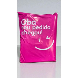Envelope de segurança Personalizado Pink 19x25 - Oba! Seu pedido chegou! em Oferta na Shopee