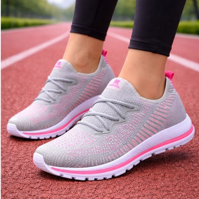 Tênis Feminino Olimp Academia Caminhada Corrida Treino Escola Trabalho Leve Macio Confortável