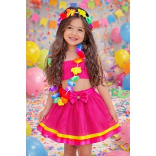 Fantasia Infantil Carnaval Menina de Tule  2, 3, 4 ANOS em Oferta na Shopee