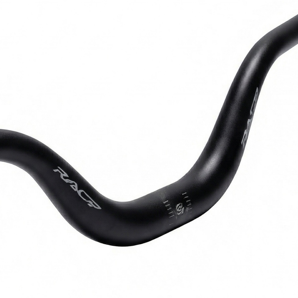 Guidão Rad7 Concept MTB Alumínio Preto Alto Downhill 31,8 x 680 x 95 elevação 356g