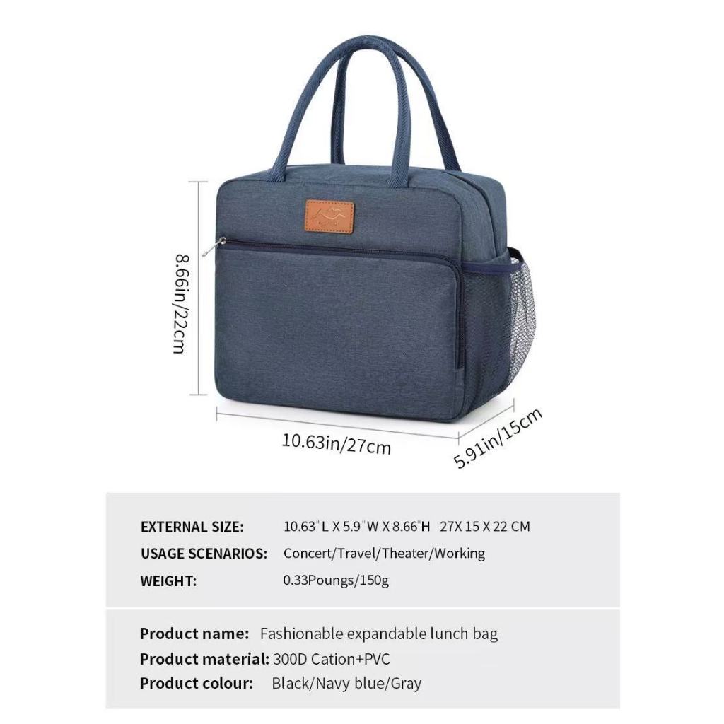 Bolsa Térmica Fitness Marmita importada bolsa térmica portátil em Oferta na Shopee
