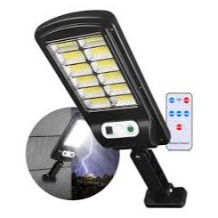 Refletor Luminária Solar LED 600W Sem Fio Com Sensor de Presença e Controle Remoto LKY0018A