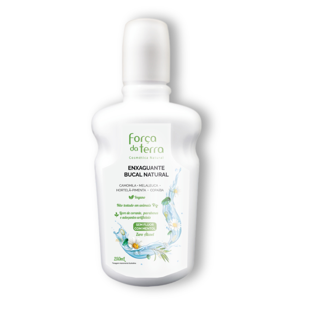 Enxaguante Bucal Natural Força da Terra - 250 ml