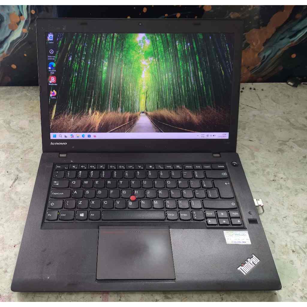 notebook lenovo t440 empresarial, core i5, 8gb, 256gb ssd
